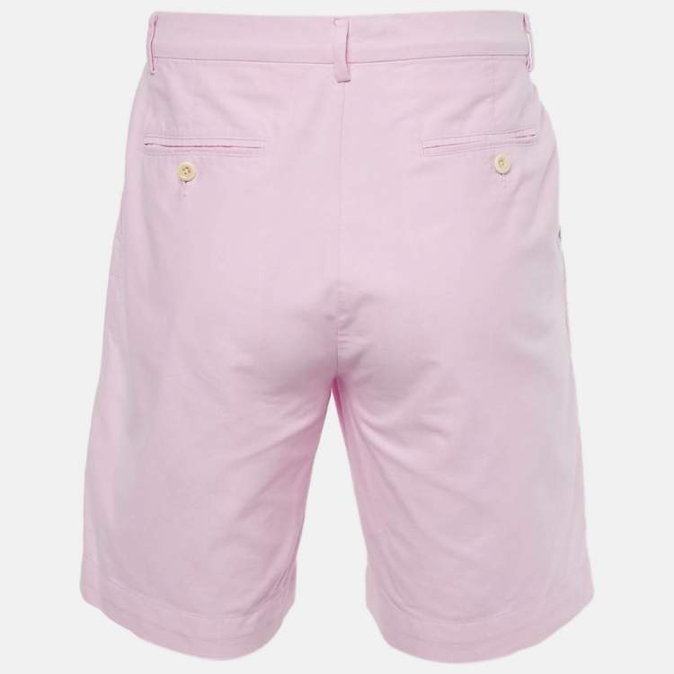 Pre Owned Polo Ralph Lauren Pink Cotton Shorts M