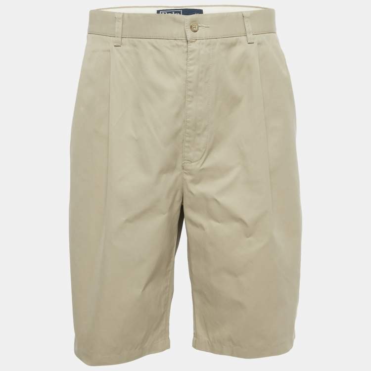 مملوكة مسبقًا Polo Ralph Lauren Beige Cotton Shorts L