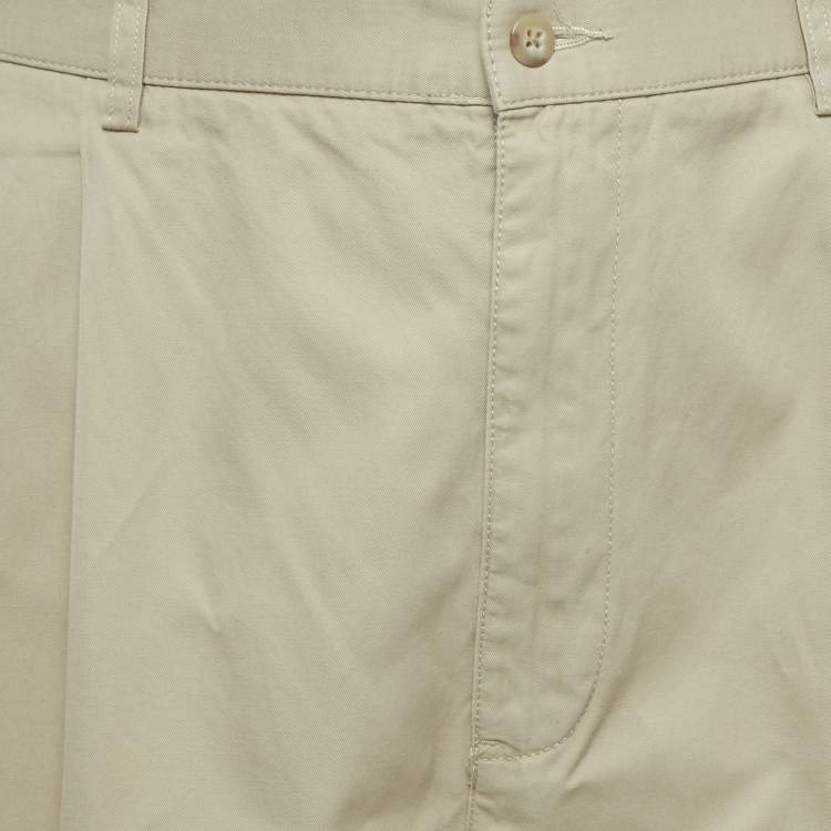 مملوكة مسبقًا Polo Ralph Lauren Beige Cotton Shorts L