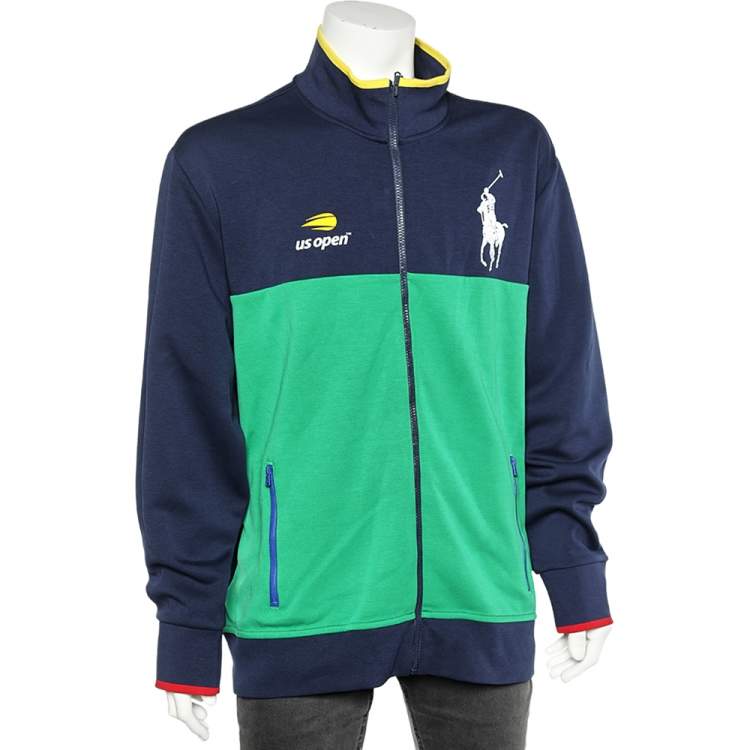 Polo Ralph Lauren for US Open Bicolor Knit Ball Boy Track Jacket