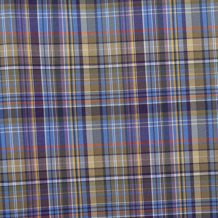 Pre Owned Polo Ralph Lauren Multicolor Madras Check Cotton Button Front Shirt M