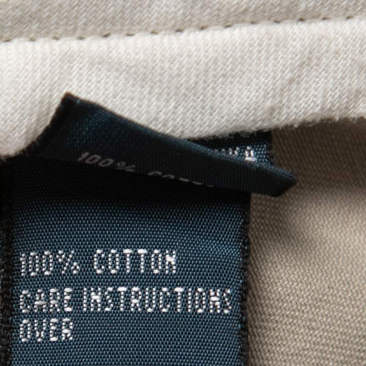 Pre Owned Polo Ralph Lauren Beige Cotton Classic Fit Pants L