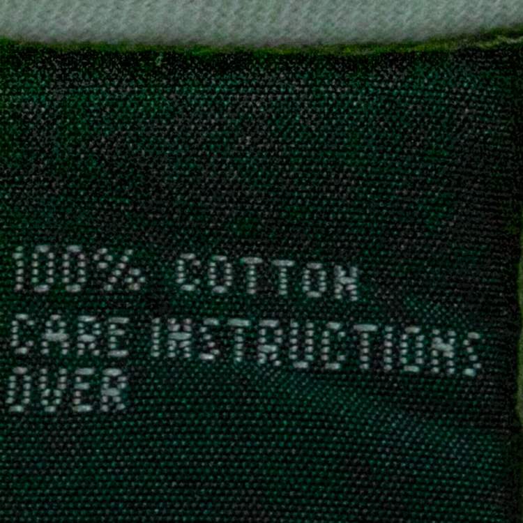 Pre Owned Polo Ralph Lauren Beige Cotton Straight Fit Pants M