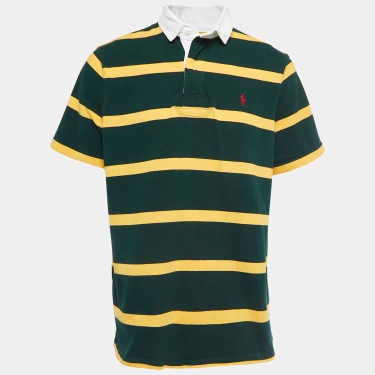 Polo Ralph Lauren Striped Cotton Rugby Shirt - L