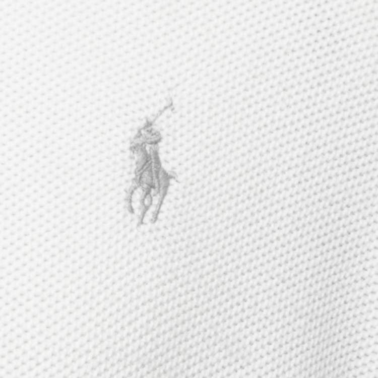 Pre Owned Polo Ralph Lauren White Cotton Long Sleeve Jumper XL