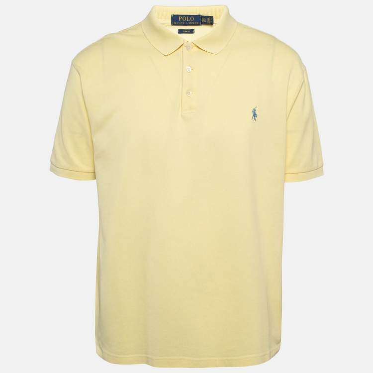 Mens yellow ralph lauren t shirt online