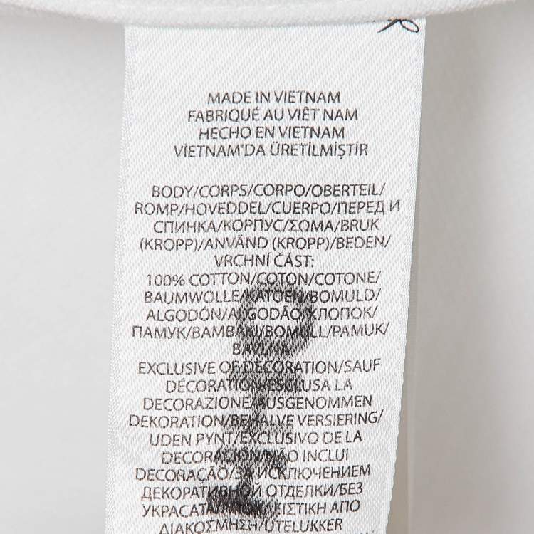مملوكة مسبقًا Polo Ralph Lauren White Cotton Pique Shirt XL