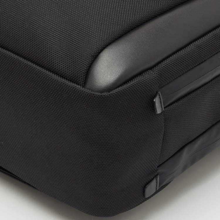 Pre Owned Porsche Design Black Nylon Medium Roadster Briefcase