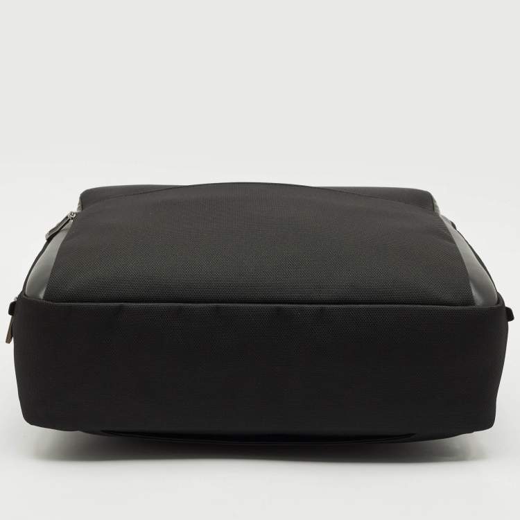 Pre Owned Porsche Design Black Nylon Medium Roadster Briefcase