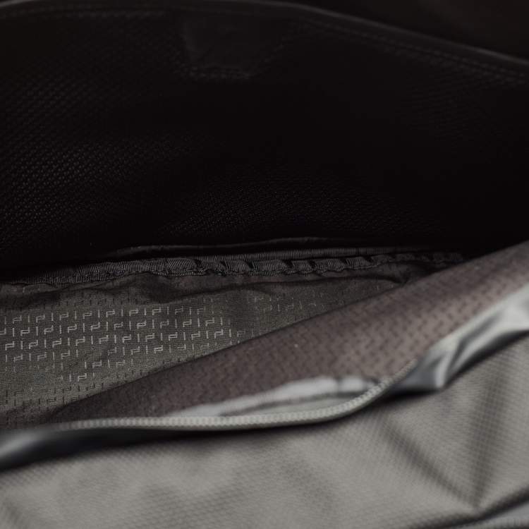Pre Owned Porsche Design Black Nylon Medium Roadster Briefcase