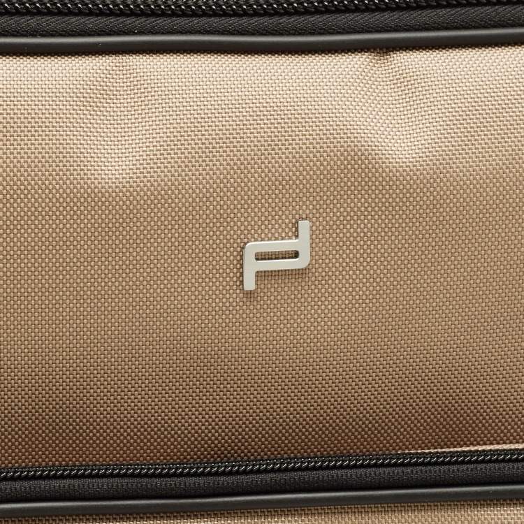 Pre Owned Porsche Design Roadster 3.0 Beige Fabric Suitcase