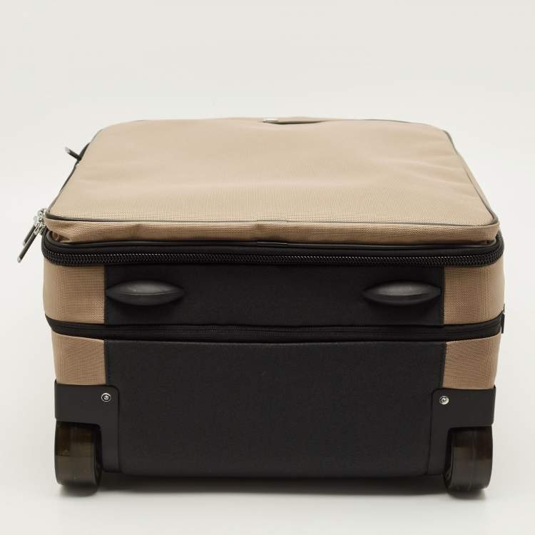 Pre Owned Porsche Design Roadster 3.0 Beige Fabric Suitcase