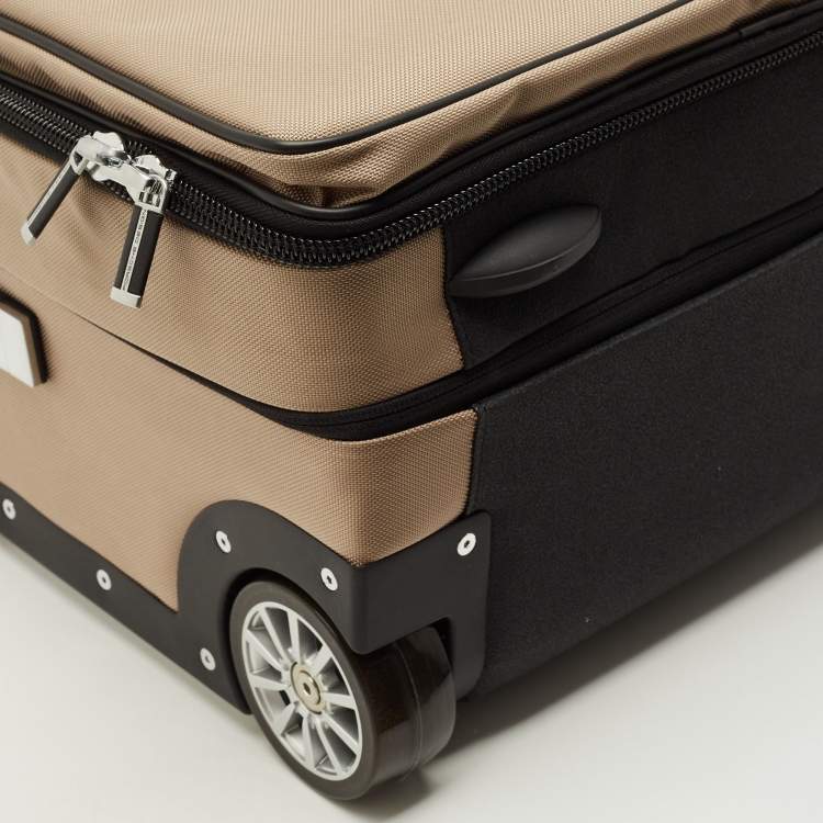 Pre Owned Porsche Design Roadster 3.0 Beige Fabric Suitcase