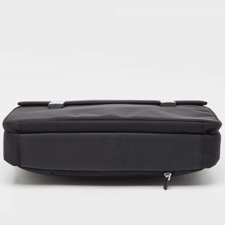 Pre Owned Porsche Design Black Nylon Roadster 3.0 Briefcase