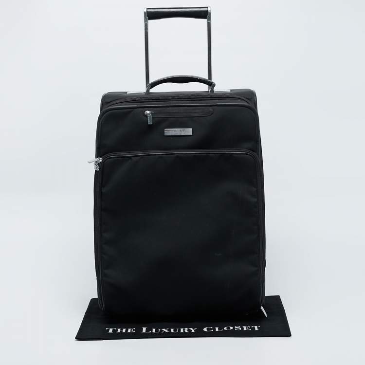Pre Owned Porsche Design Black Nylon Limited Edition P'2000 Trolley