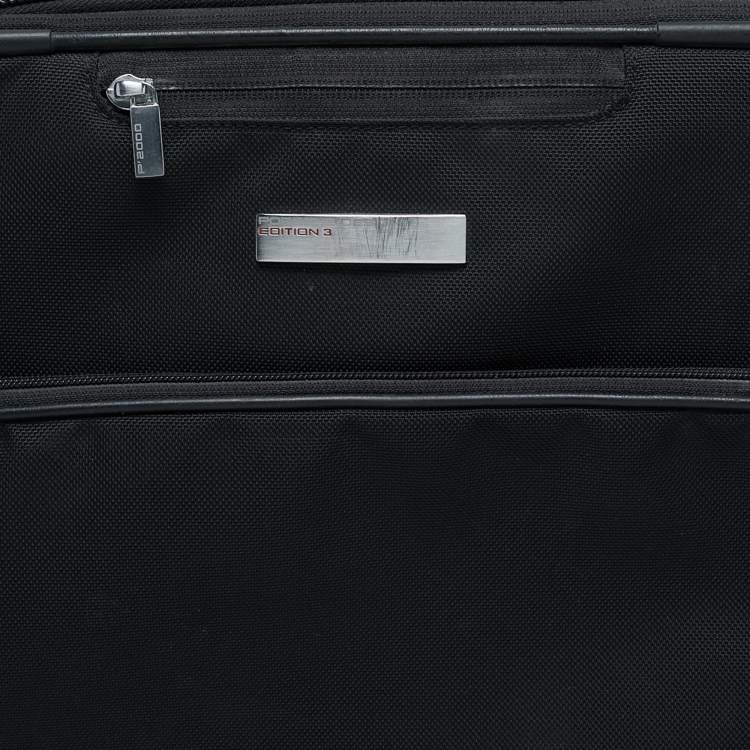 Pre Owned Porsche Design Black Nylon Limited Edition P'2000 Trolley