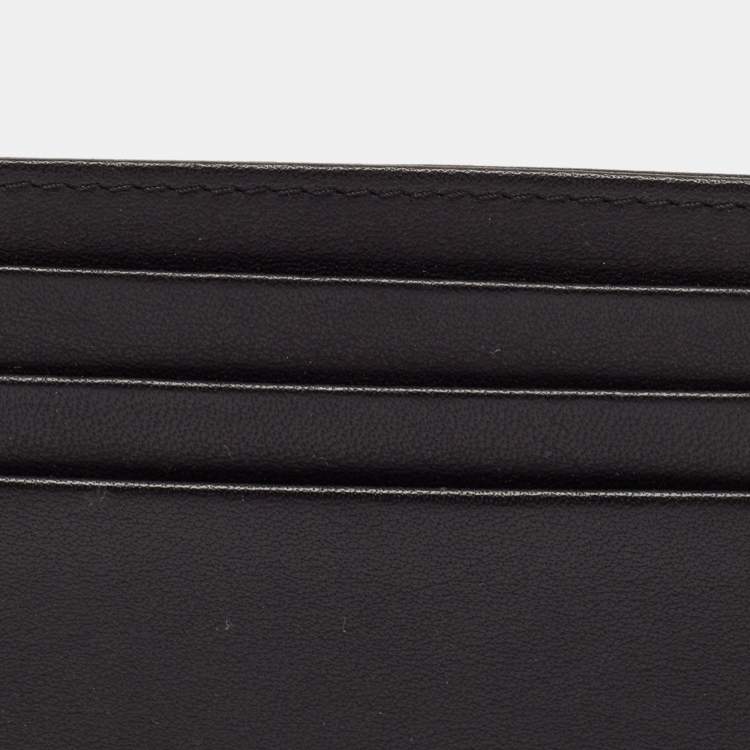 Pre Owned Porsche Design Black Leather Card Holder