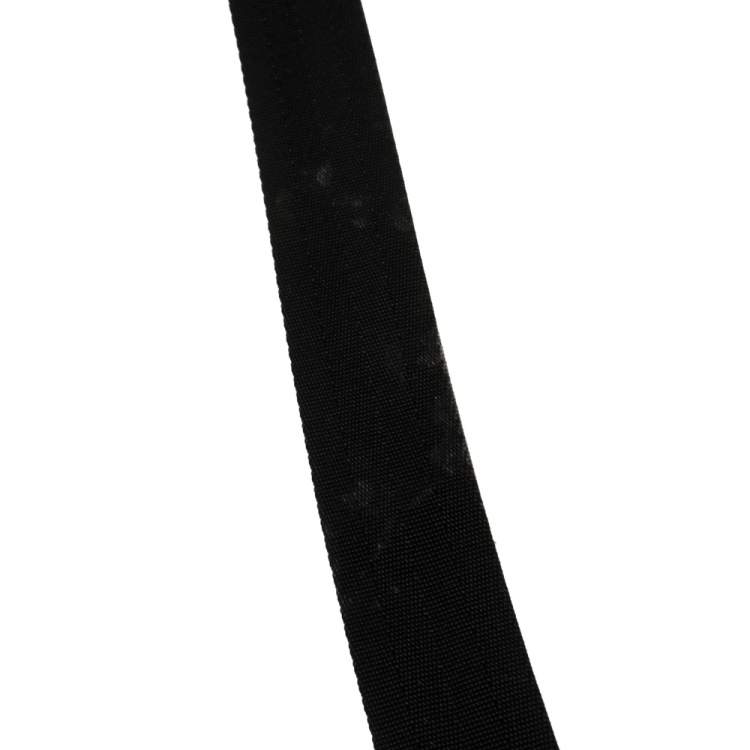 Pre Owned Porsche Design Black/Grey Nylon P2000 Flap Messenger Bag