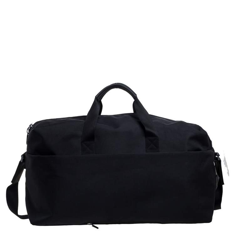 Pre Owned Porsche Design Black Nylon Roadster 3.0 Weekender Duffel Bag