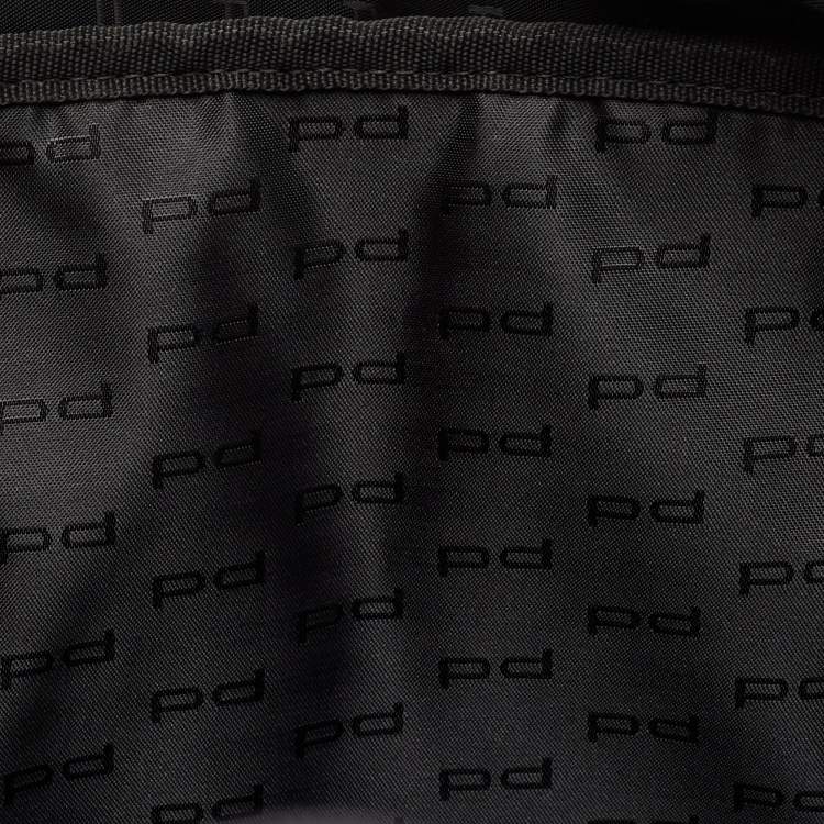 Pre Owned Porsche Design Black Leather and Carbon Effect Fabric CL2 2.0 Briefcase Bag