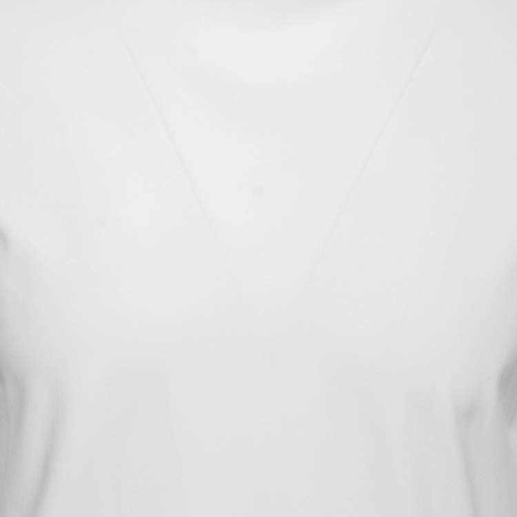 Pre Owned Prada White Technical Jersey Mock Neck Turtleneck Sweater XL