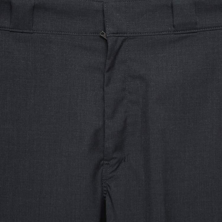 Pre Owned Prada Charcoal Grey Wool Trousers XS