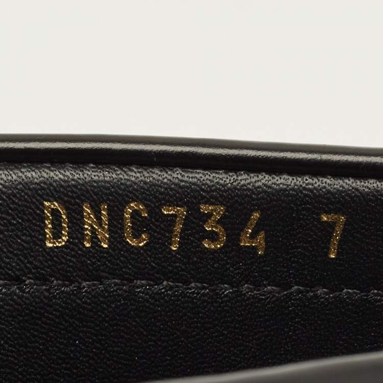 Pre Owned Prada Size 41 Black Brushed Leather Penny Loafers