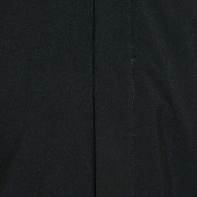 Pre Owned Prada Sport Black Synthetic High Neck  Zip-Up Jacket L