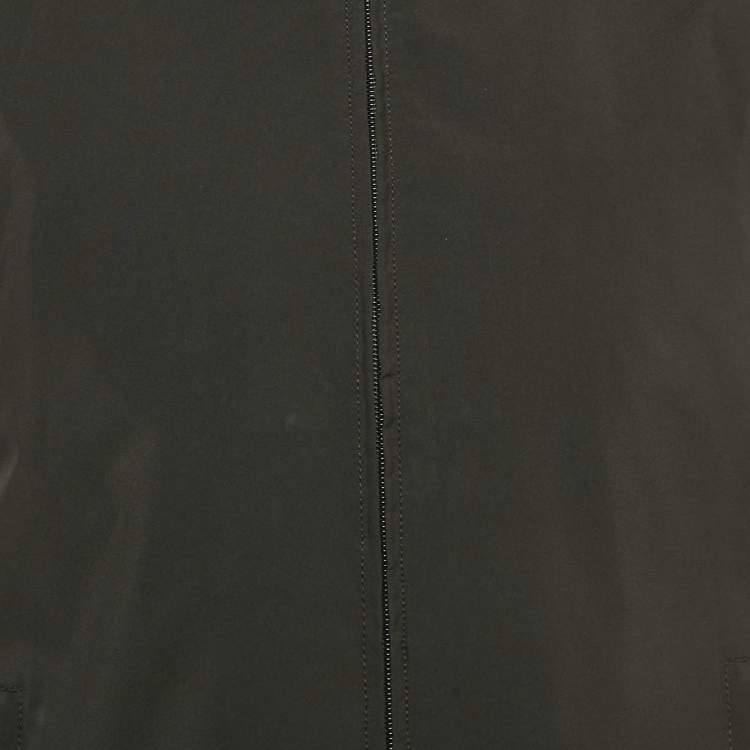 مملوكة مسبقًا Prada Sport Black Windbreaker Zip Up Vest L