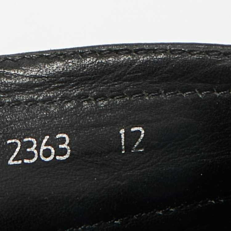 Pre Owned Prada Sports Black Leather Scrunch Slip On Sneakers Size 46