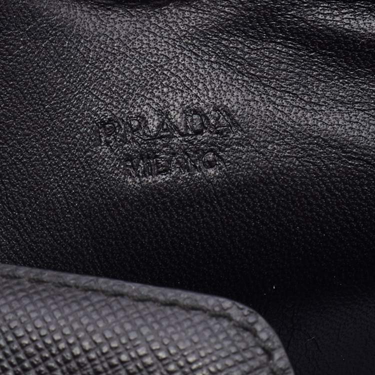 Pre Owned Prada Black Saffiano Leather iPad Cover