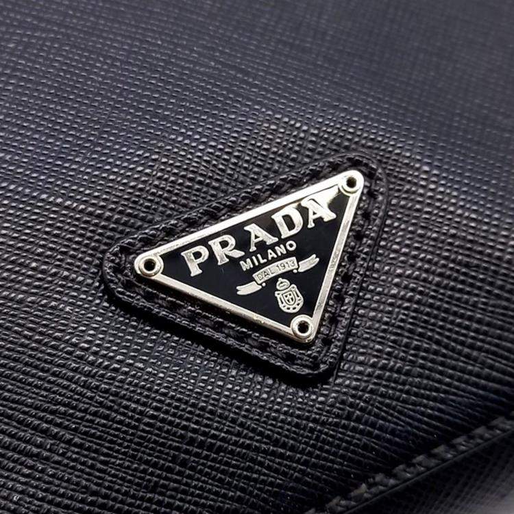 Pre Owned Prada Saffiano Travel Bag
