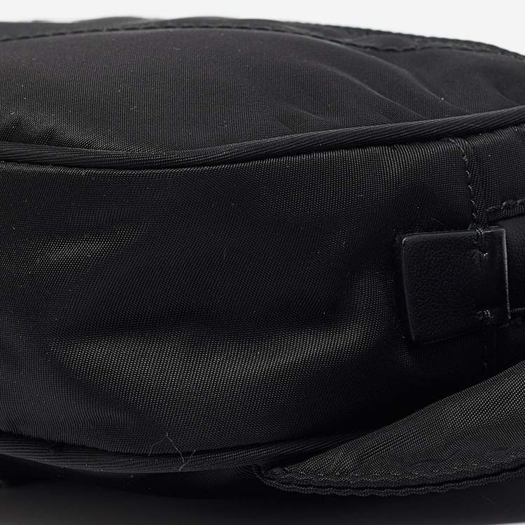 Pre Owned Prada Black Re-Nylon Belt Bag