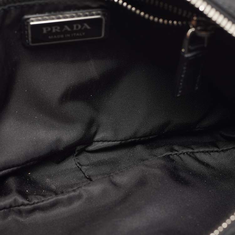 Pre Owned Prada Black Re-Nylon Belt Bag