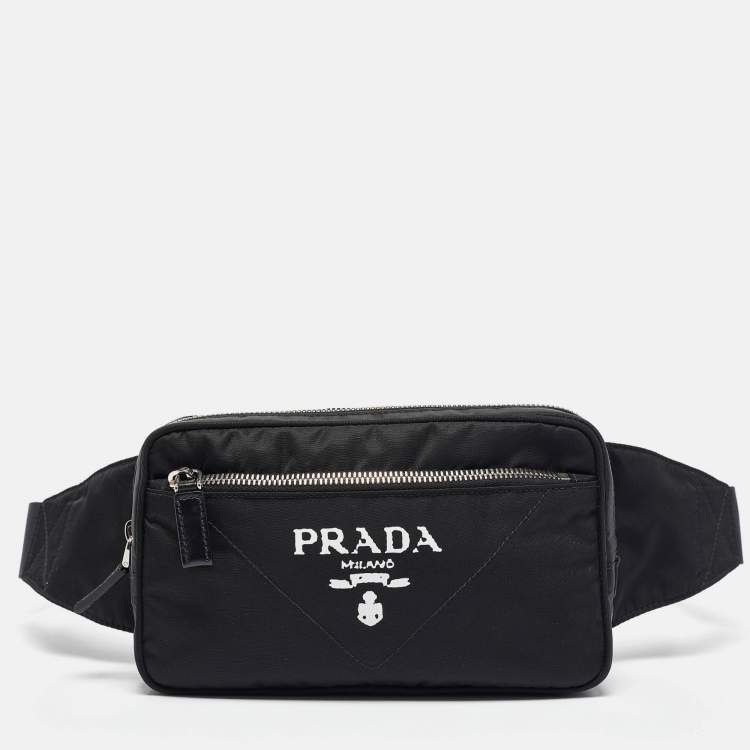 Prada Black Re Nylon Belt Bag Prada TLC