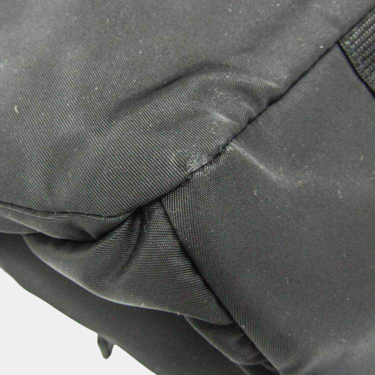 Pre Owned Prada Black Nylon Tessuto Shoulder Sling Bag