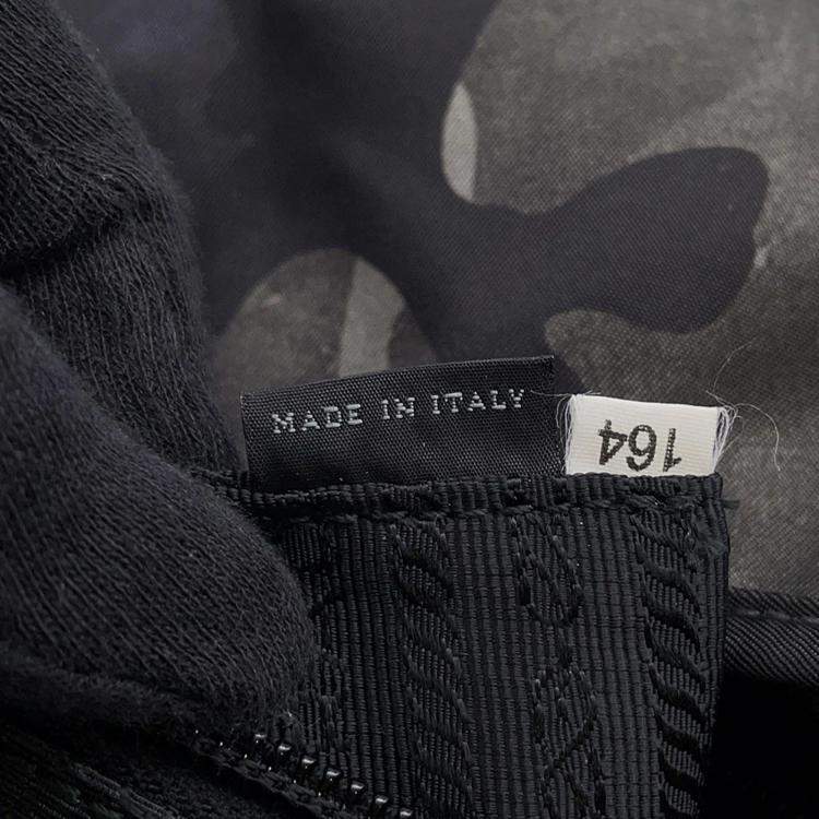 Pre Owned Prada Camouflage Backpack Khaki/Black Nylon