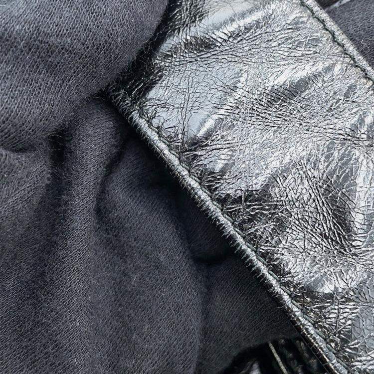 Pre Owned Prada Crossbody Bag Black Calf Leather