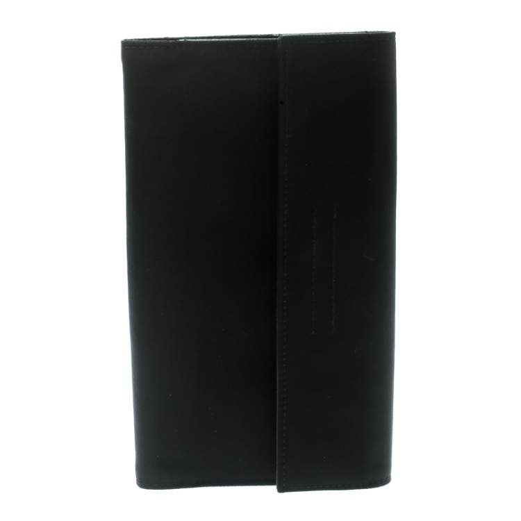 Pre Owned Prada Black Tessuto Nylon Document Case