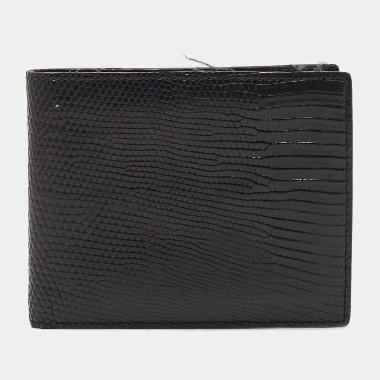 Prada Men's Black Saffiano Leather Logo Billfold Bifold Wallet – Queen Bee  of Beverly Hills