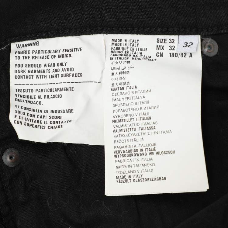 Pre Owned Prada Black Cotton Pants M