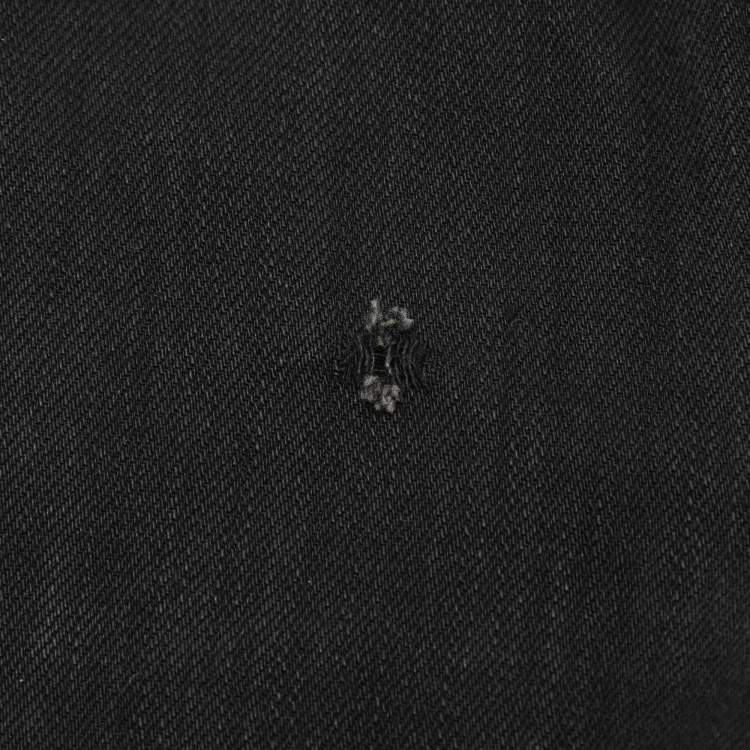 Pre Owned Prada Black Cotton Pants M