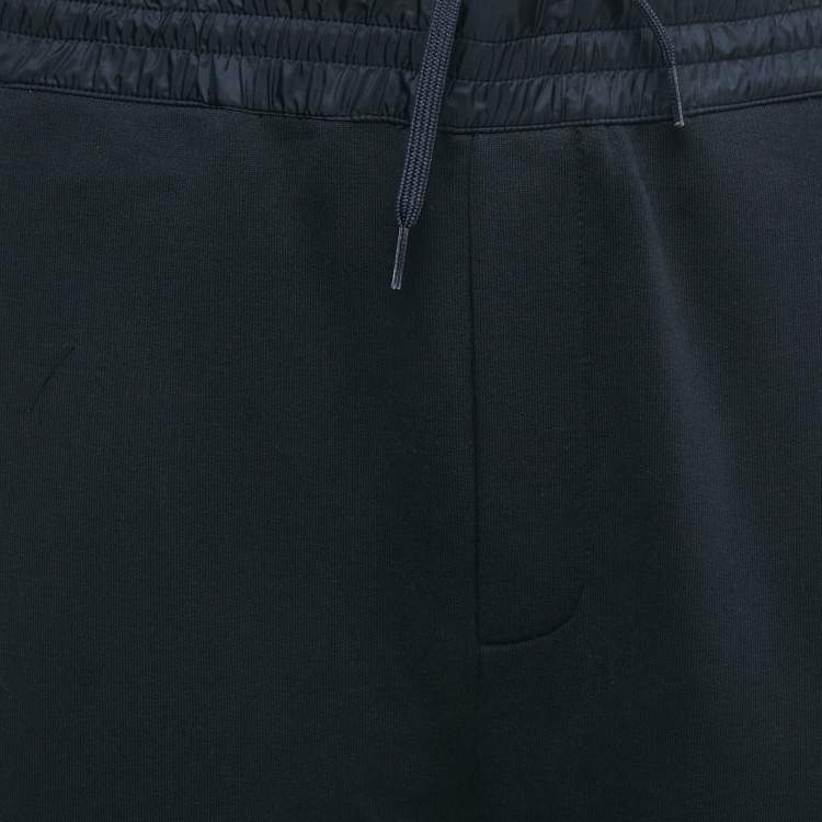 Pre Owned Prada Navy Blue Cotton Zip Detail Jogger Pants L