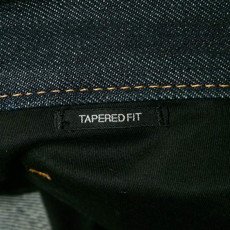 Pre Owned Prada Navy Blue  Denim Regular Fit Jeans L Waist 34"