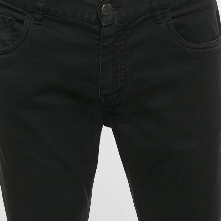 Pre Owned Prada Black Denim Regular Fit Jeans M/Waist 33"