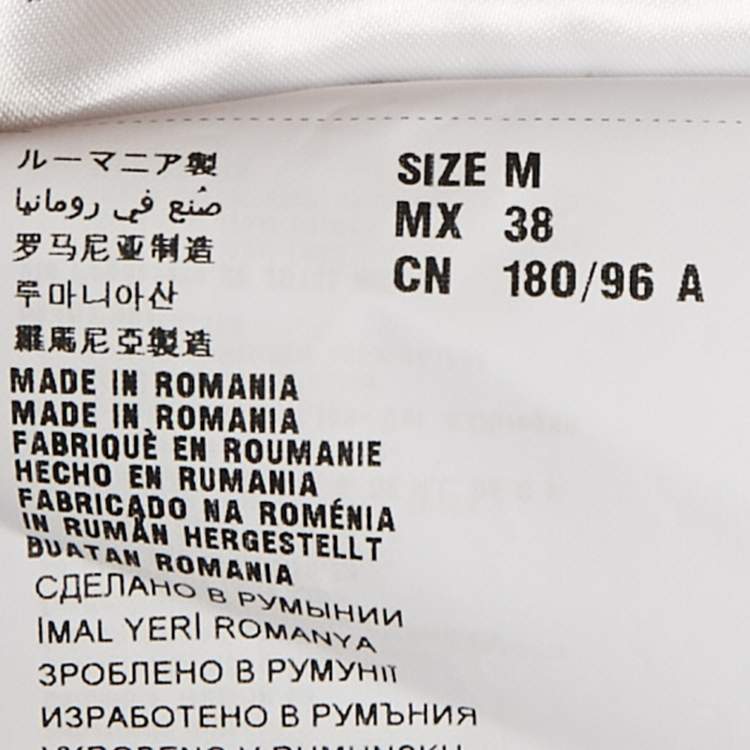 Pre Owned Prada Multicolor Multiprinted Cotton Knit Long Sleeve T-Shirt M