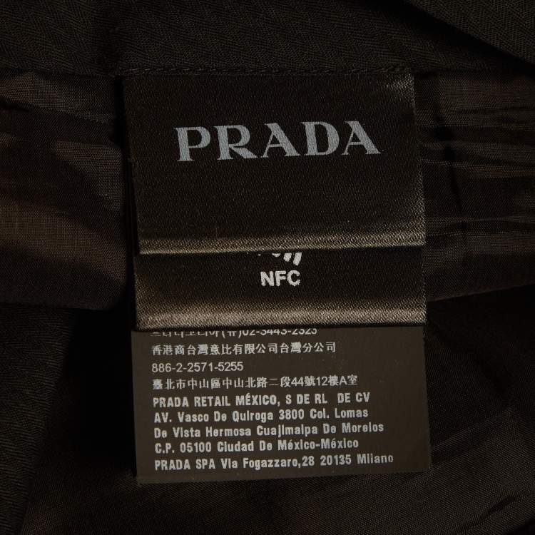 Pre Owned Prada Blue Cotton Chino Shorts XXXL