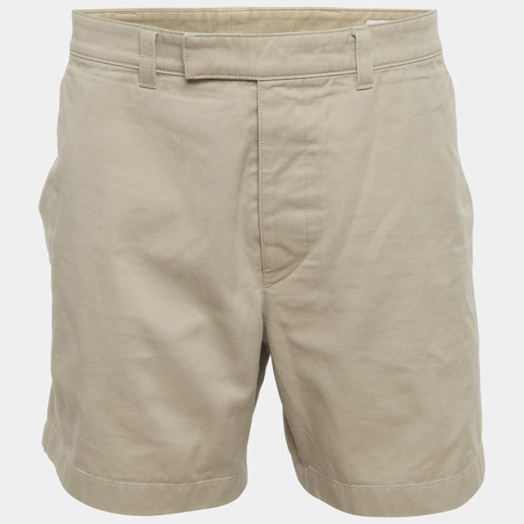 مملوكة مسبقًا Prada Beige Gabardine Shorts XXXL