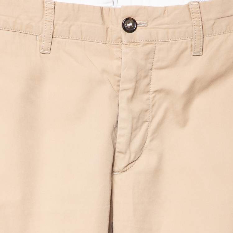 Pre Owned Prada Beige Cotton Chino Pants XS