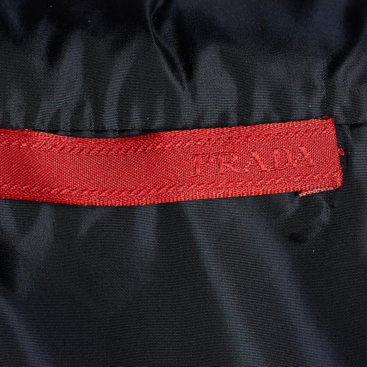 مملوكة مسبقًا Prada Sport Navy Blue Technical Gilet M